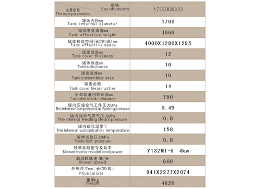 通用臥式間接硫化罐